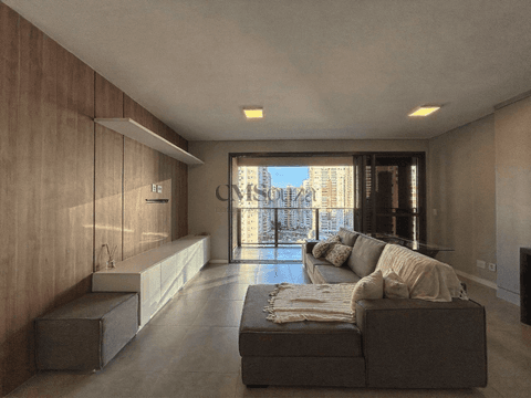 Apartamento para locação no Ed Tay em Londrina com 2 quartos (1 suíte com sacada), mobiliado, 90m², gleba Palhano, Londrina.