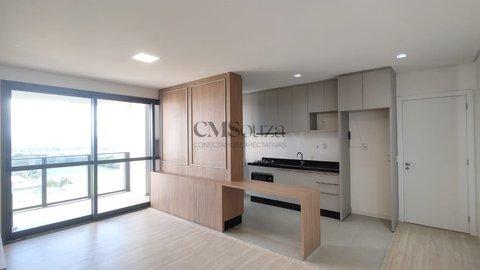 Apartamento para locação no Ed Sense, com 2 dormitórios, 1 vaga, 79m², Terra Bonita, Londrina.