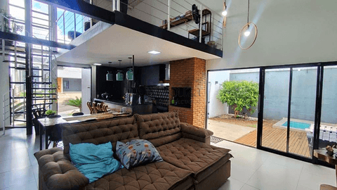Casa para alugar no Condominio Morada das Flores, com 3 suítes, 4 vagsa, 167 m², Jd Ecoville, Cambé. 