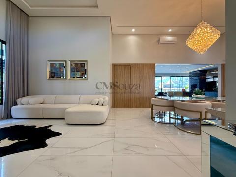 Casa térrea porteira fechada à venda no Sun Lake | 280m² | 3 suítes | piscina aquecida | alto padrão | Londrina
