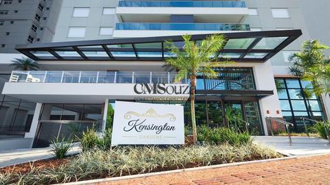 Apartamento à venda no Kensington Gardens em Londrina, 3 quartos (1 suíte), sacada com churrasqueira e acabamento de alto padrão