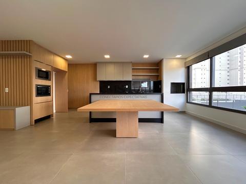 Apartamento para alugar no Ed. Hause – 3 quartos (1 suíte + demi-suíte), 127m², 2 vagas – Gleba Palhano, Londrina