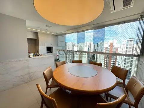 Apartamento à venda e locação no Ed Champs Elysees, com 3 suítes, 3 vagas, com 130m² m², Gleba Palhano, Londrina.
