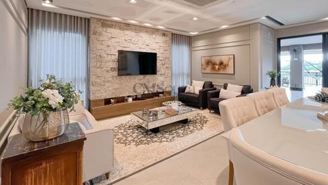 Casa à venda em Londrina, Jardim Nova Esperança, com 4 suítes, com 501.97 m², Condomínio Royal Park